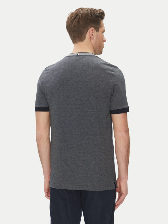 BOSS BOSS Tričko H-Tessler 145 50536847 Tmavomodrá Slim Fit