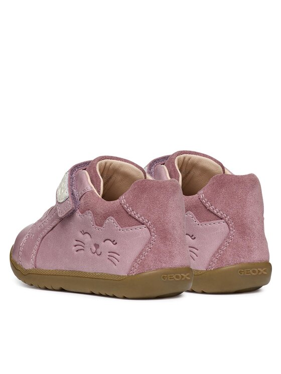 Chaussures Geox B Macchia C Pour Filles - Premiers Pas Avec Semelle Respirante Et Imperméable - 4