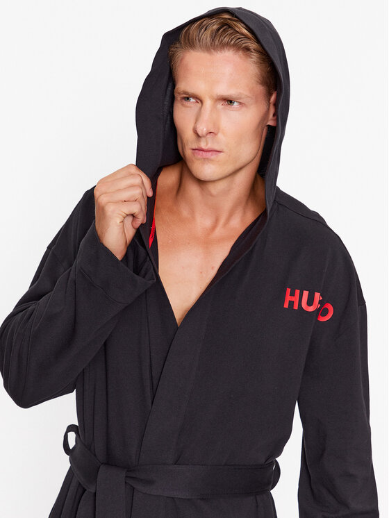HUGO Hugo Халат 50501421 Чорний
