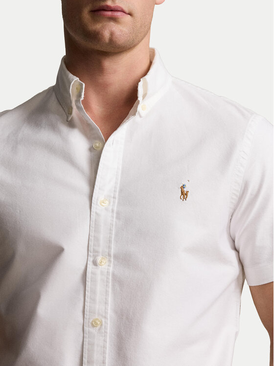 Polo Ralph Lauren Polo Ralph Lauren Cămașă 710850782010 Alb Custom Fit
