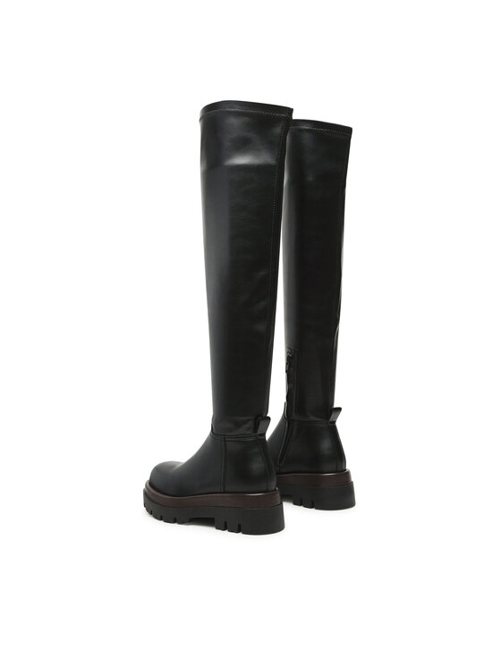 PINKO PINKO Μπότες πάνω από το γόνατο Brahms Cuissard AI 23-24 BLKS1 102331 A1D7 Μαύρο