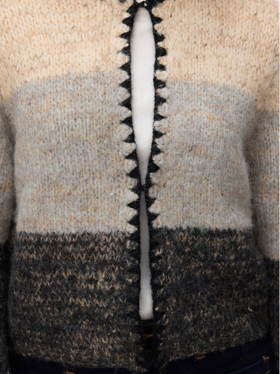 Vero Moda Vero Moda Sweter Jenna 10335750 Beżowy Standard Fit