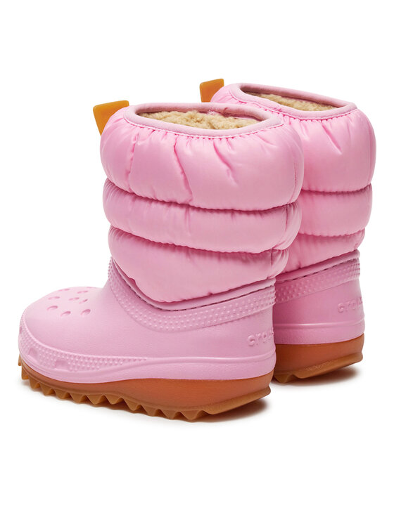 Crocs Crocs Schneeschuhe Classic Neo Puff Boot T 207683 Rosa