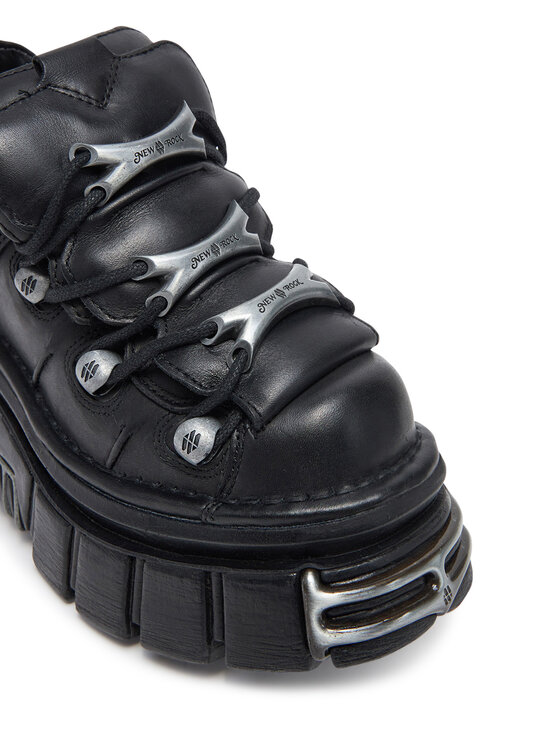 NEW ROCK NEW ROCK Laisvalaikio batai M-106-S112 Juoda