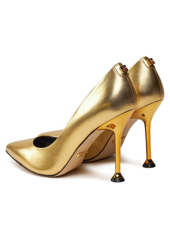 Guess Guess Туфлі на шпильці Tracker FLPTRK LEM08 Золотий