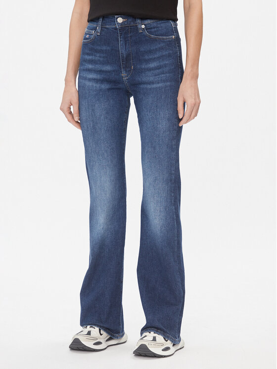 Tommy Jeans Damskie Jeansy, rozmiar 27/32, Niebieskie, Sylvia DW0DW17156
