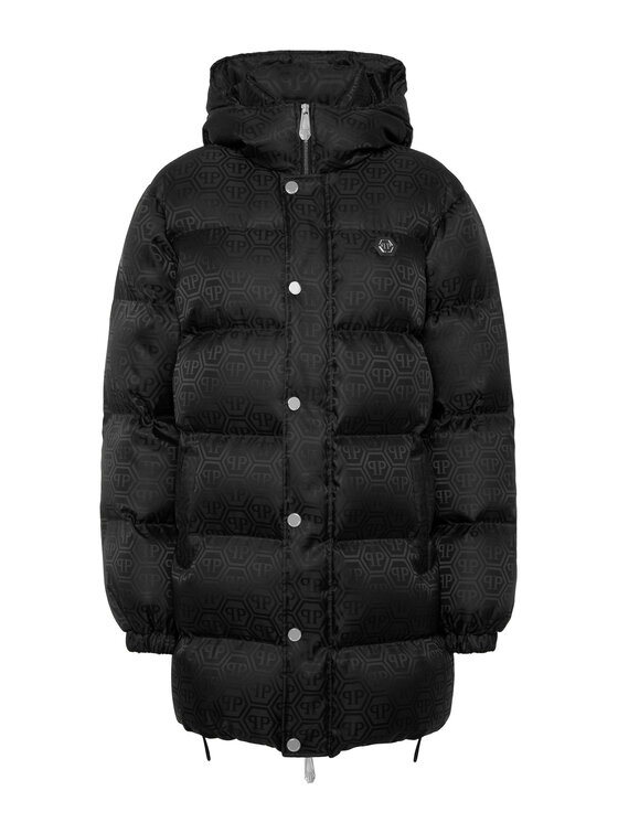PHILIPP PLEIN PHILIPP PLEIN Vatovaná bunda 26393 Černá