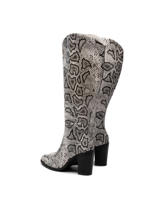 DeeZee DeeZee Cizme și botine cowboy ZALRT220103 Gri