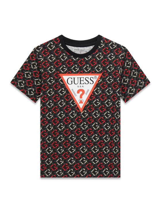 Guess Guess Tricou L6RI03 K8HM4 Gri Regular Fit