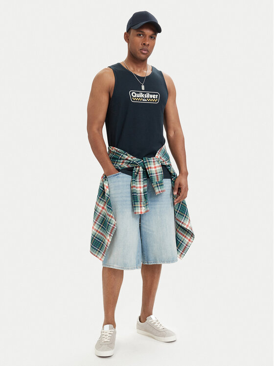 Quiksilver Quiksilver Tank top Starting Grid EQYZT08309 Σκούρο μπλε Regular Fit