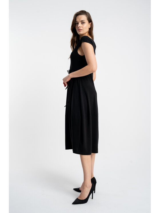 CLICK CLICK Φόρεμα κοκτέιλ 60-6023 Μαύρο Regular Fit