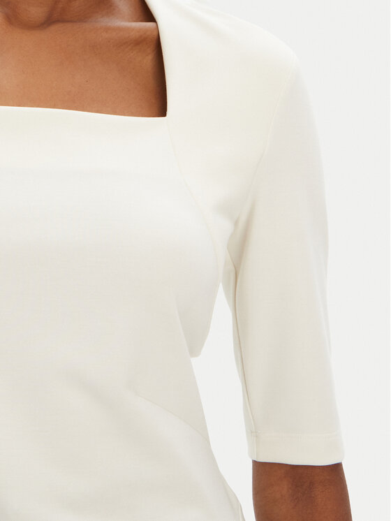 BOSS BOSS Halenka Egamma 50541894 Écru Slim Fit