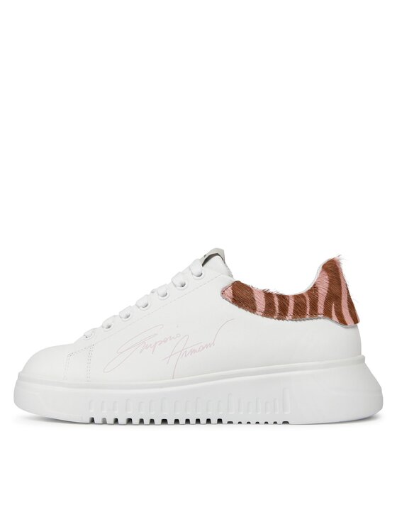 Emporio Armani Emporio Armani Сникърси X3X024 XN388 R297 Бял