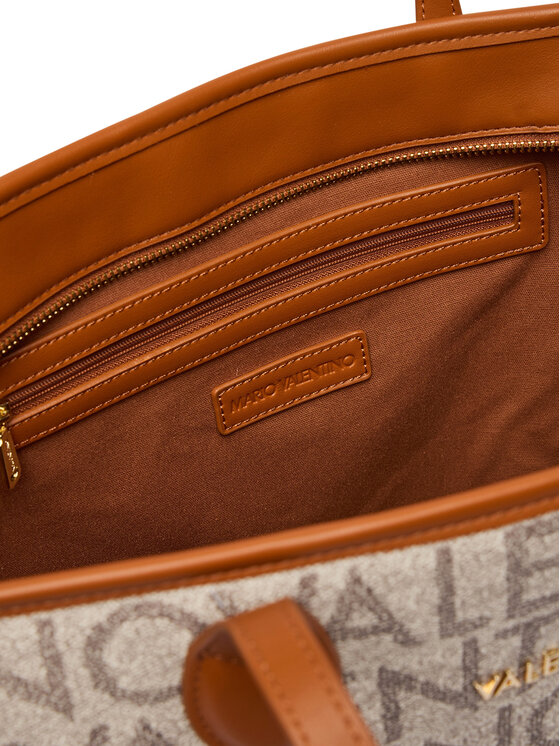 Valentino Valentino Torebka Logo VBSA1F02 Beżowy