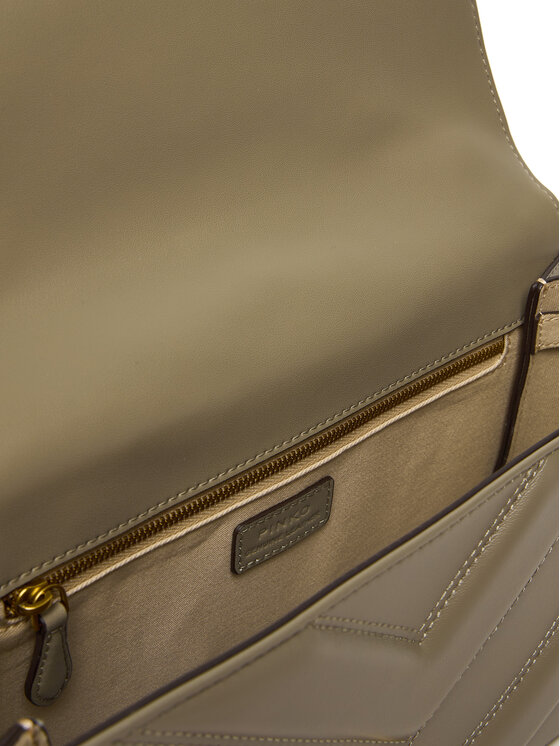 PINKO PINKO Дамска чанта Love One Classic Light Dc Al 25-26 PLTT 104549 A2OS Сив
