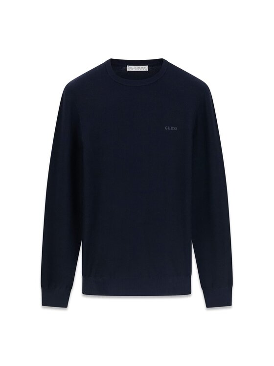 Guess Guess Sweter 180301 Niebieski Classic Fit