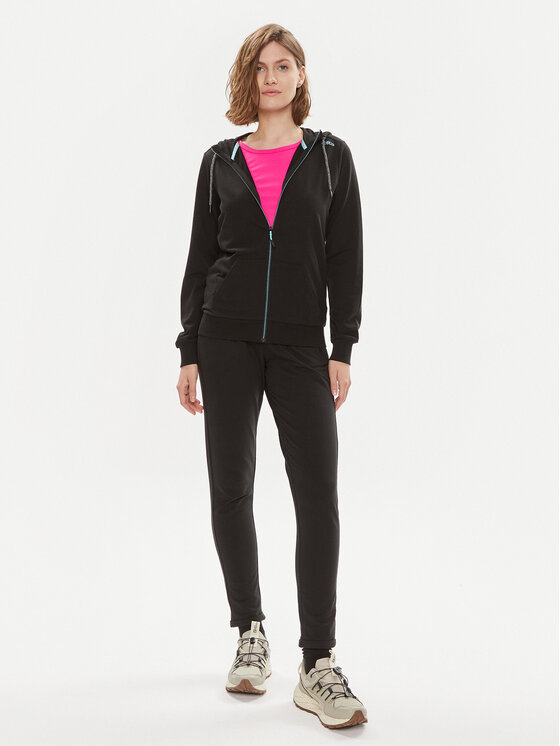 CMP CMP Суитшърт 32D8016 Черен Regular Fit