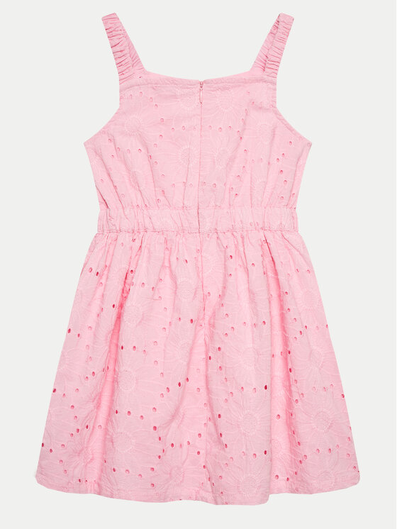 Guess Guess Elegáns ruha J4GK22 WG5N0 Rózsaszín Regular Fit