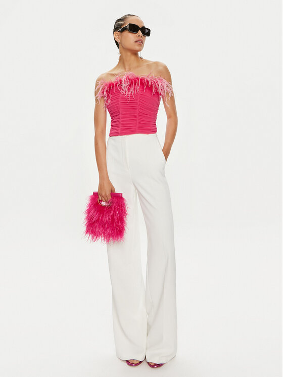 Patrizia Pepe Patrizia Pepe Blusa 8M1651 J116-M513 Rosa Slim Fit