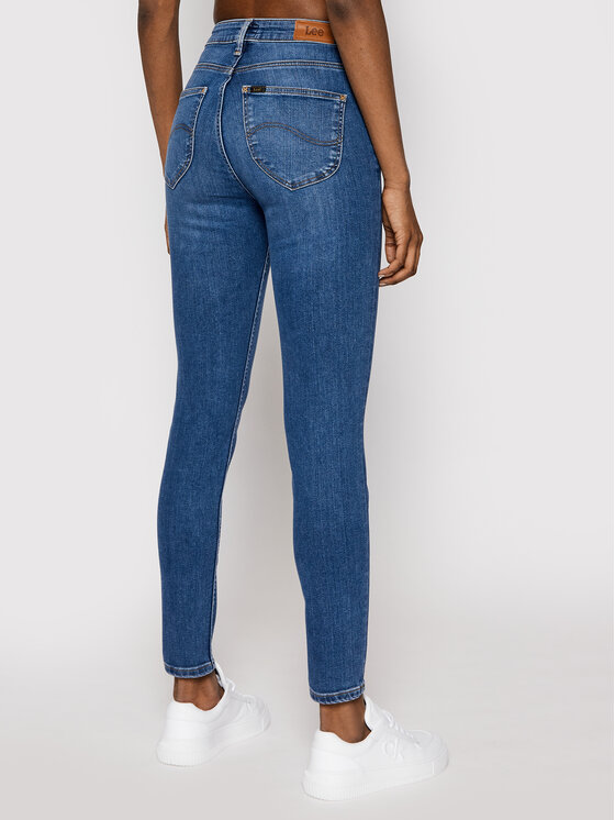 Lee Lee Дънки Scarlett L626DUIW 112114163 Тъмносин Skinny Fit