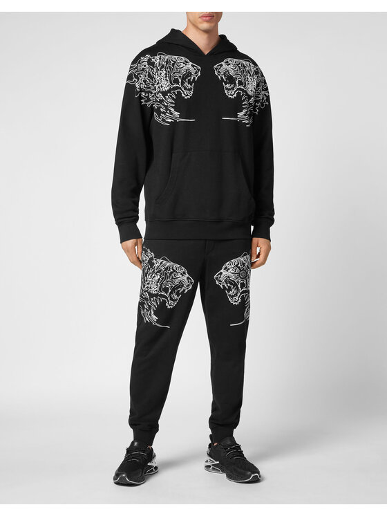 Plein Sport Plein Sport Felpa 13137 Nero Regular Fit