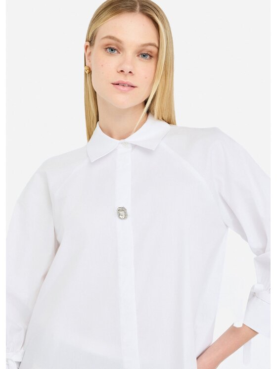 Liu Jo Liu Jo Camicia CF5243T321611111 Bianco Regular Fit