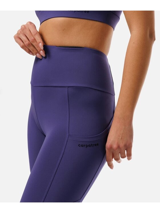 Carpatree Carpatree Legginsy Libra leggings Fioletowy Fitted Fit