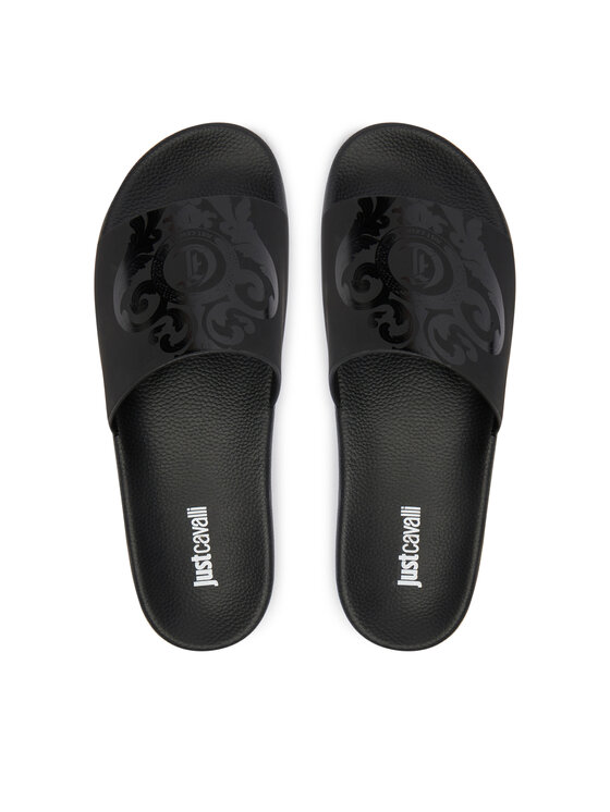 Just Cavalli Just Cavalli Papucs 80QA3SZ3 ZSE54 Fekete