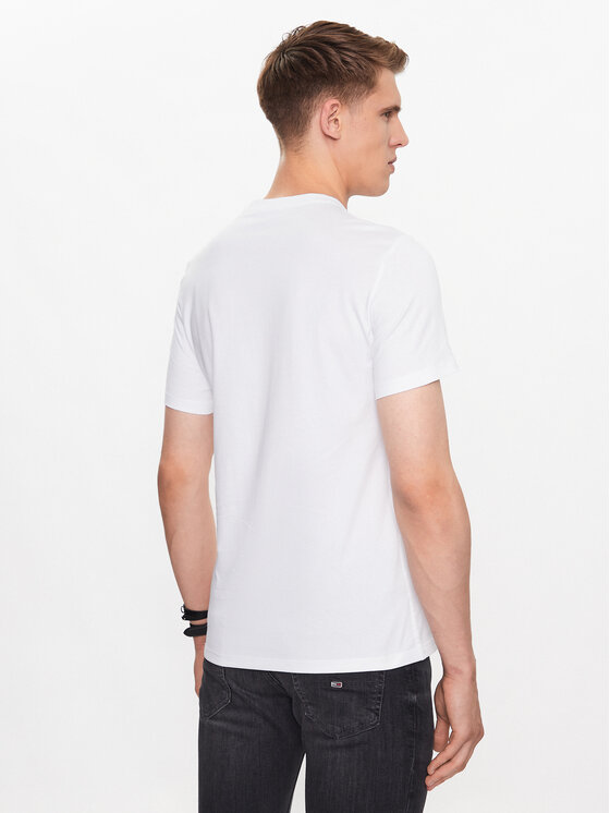 Guess Guess T-Shirt M2YI71 I3Z14 Biały Slim Fit
