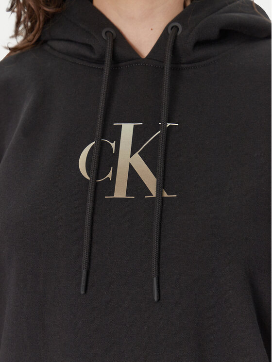 Calvin Klein Jeans Calvin Klein Jeans Pulóver Gradient J20J224721 Fekete Relaxed Fit