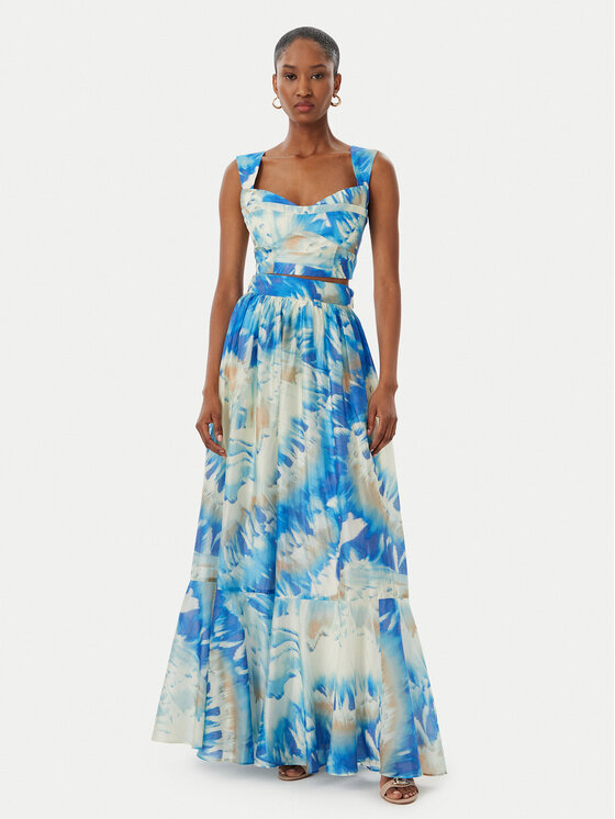 Marciano Guess Marciano Guess Maxi suknja G6GD18 W1988 Plava Regular Fit