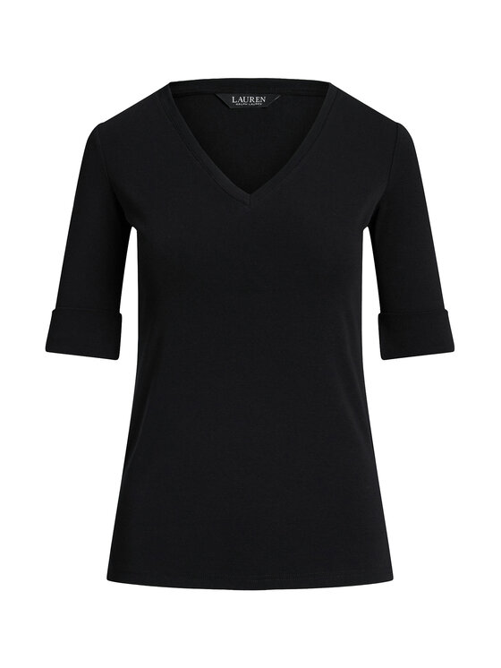 LAUREN RALPH LAUREN LAUREN RALPH LAUREN Majica 200815843003 Crna Slim Fit