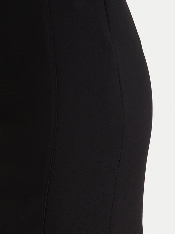 Simona Corsellini Simona Corsellini Koktel haljina A25CPAB01201 Crna Slim Fit