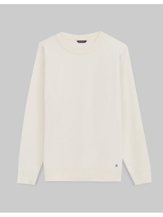 Borgio Borgio Sweter dugenta_e Écru Classic Fit