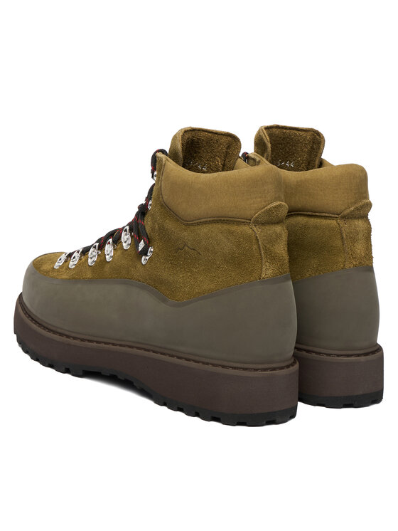 Diemme Diemme Schnürschuhe Roccia Vet Due Gomma DI25FWRVM-F03S008OLI Grün