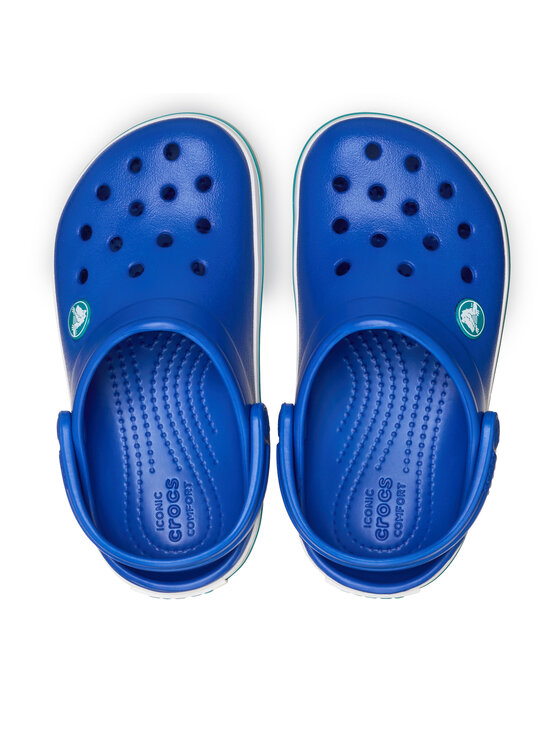 Crocs Crocs Pantoletten Crocband Clog T 207005 Blau