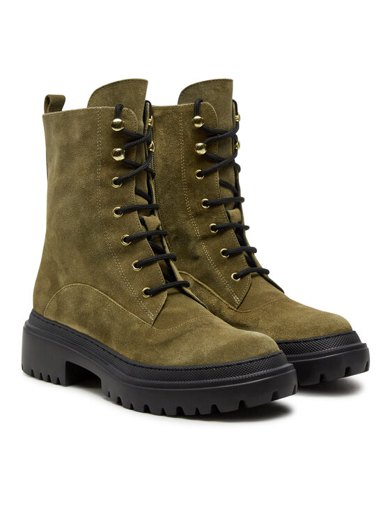 Pollini Pollini Pohodni čevlji SA21104G1LTN0105 Zelena