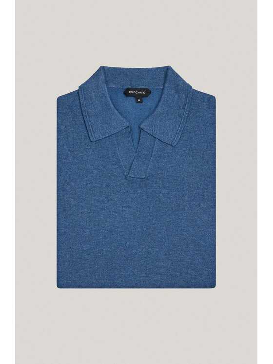 Próchnik Próchnik Polo PM6 PO073125000046 Niebieski Regular Fit