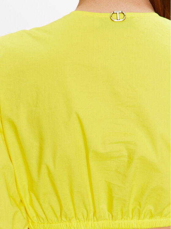TWINSET TWINSET Φόρεμα καλοκαιρινό 231TT2044 Κίτρινο Regular Fit