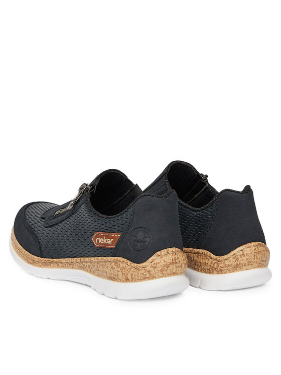 Rieker Rieker Sneakersy N42F3-14 Tmavomodrá