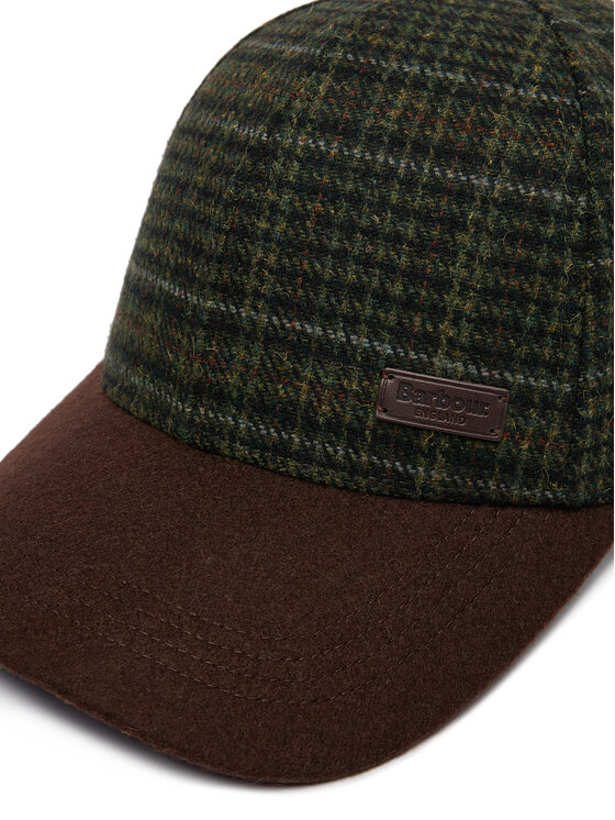 Barbour Barbour Шапка с козирка Clyde MHA0867BR51 Кафяв