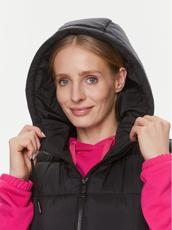Guess Guess Sportski prsluk Breana V4RL01 WFYE2 Crna Regular Fit