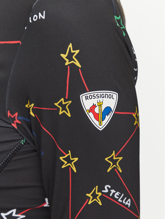 Rossignol Rossignol Bluza techniczna Booster Czarny Slim Fit
