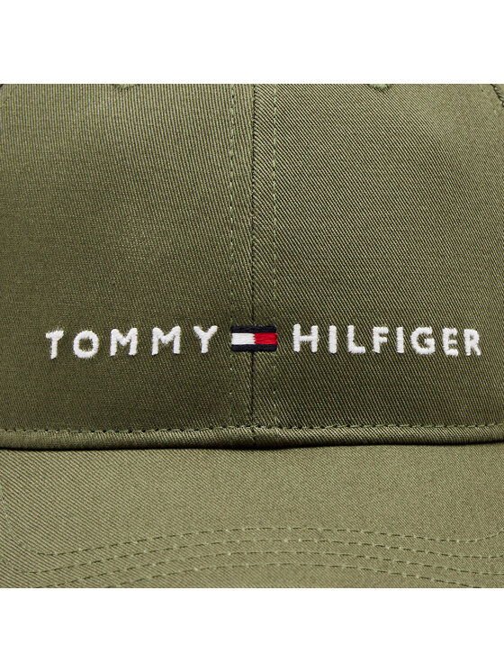 Tommy Hilfiger Tommy Hilfiger Nokamüts Essential Cap AU0AU01667 Khakivärviline