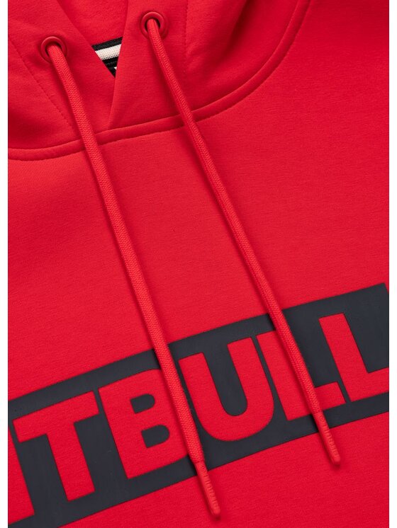 PITBULL PITBULL Bluza CHARGER Czerwony Regular Fit