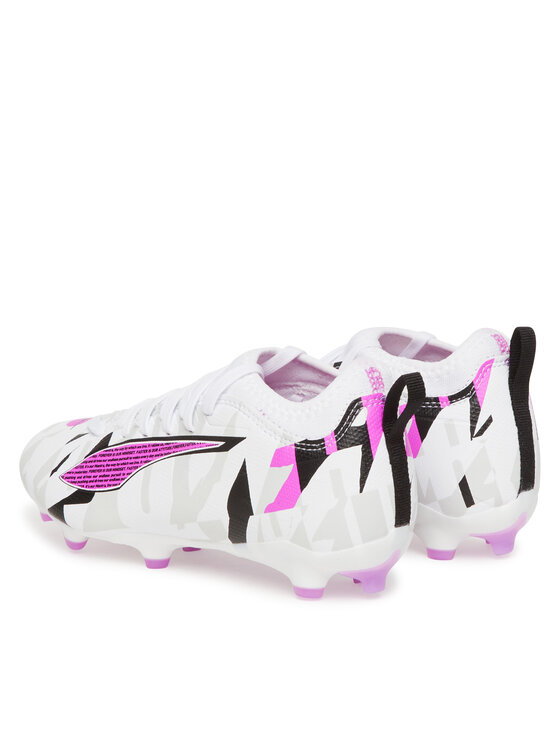 Puma Puma Ghete pentru fotbal Ultra 5 Match Forever Fg/Ag Jr 108413 01 Alb