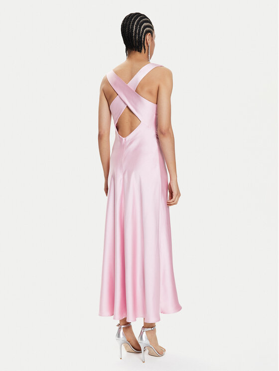 Imperial Imperial Cocktail obleka AEQJHBA Roza Slim Fit