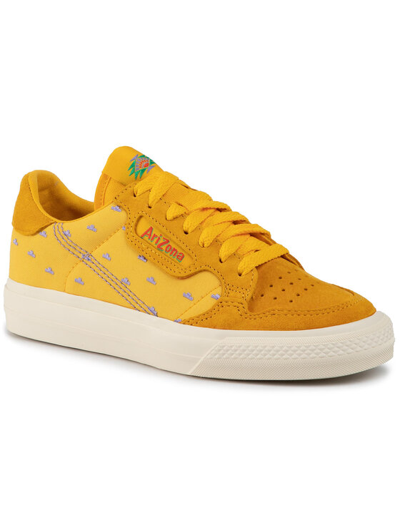 Adidas continental yellow best sale