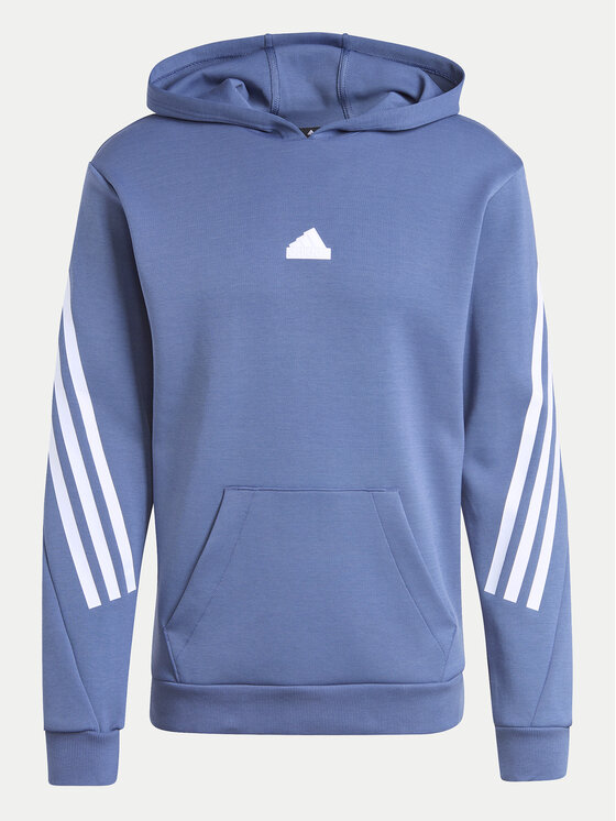 adidas adidas Majica dugih rukava Future Icons 3-Stripes IR9224 Plava Regular Fit