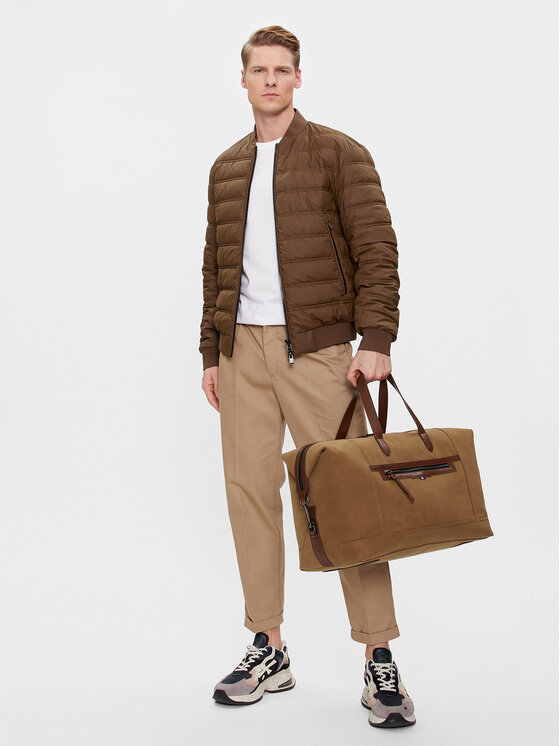 Tommy Hilfiger Tommy Hilfiger Сак Th Classic Prep Duffle AM0AM11527 Кафяв